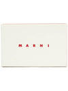 Logo Saffiano Card Wallet Green - MARNI - BALAAN 7