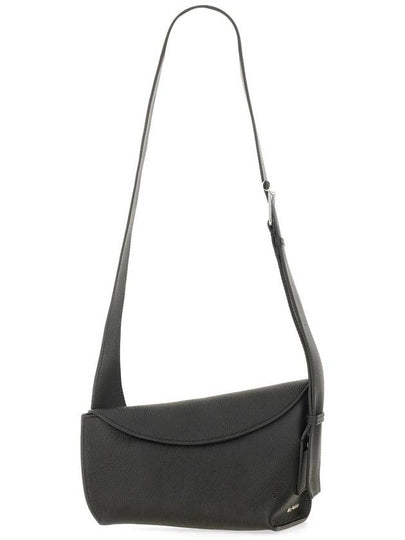 Logo Leather Cross Bag Black - ALEXANDER MCQUEEN - BALAAN 2