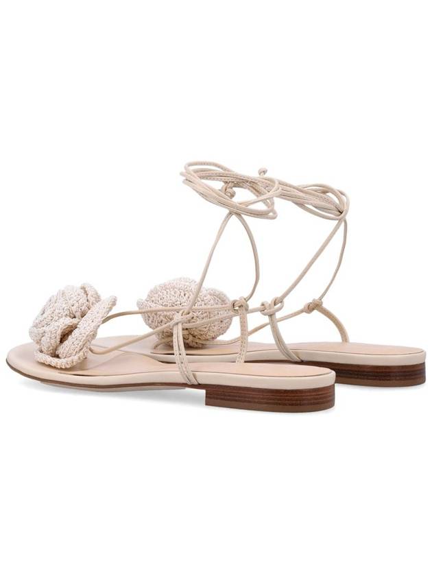 Magda Butrym Crochet Flower Sandal - MAGDA BUTRYM - BALAAN 4