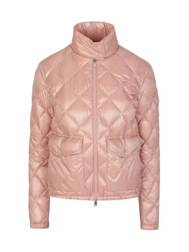 BINIC lightweight padded jacket pink beige 1A000 05 539AQ 510 - MONCLER - BALAAN 2