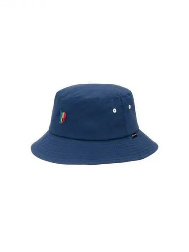 PS zebra embroidery nylon bucket hat indigo 271362 - PAUL SMITH - BALAAN 1