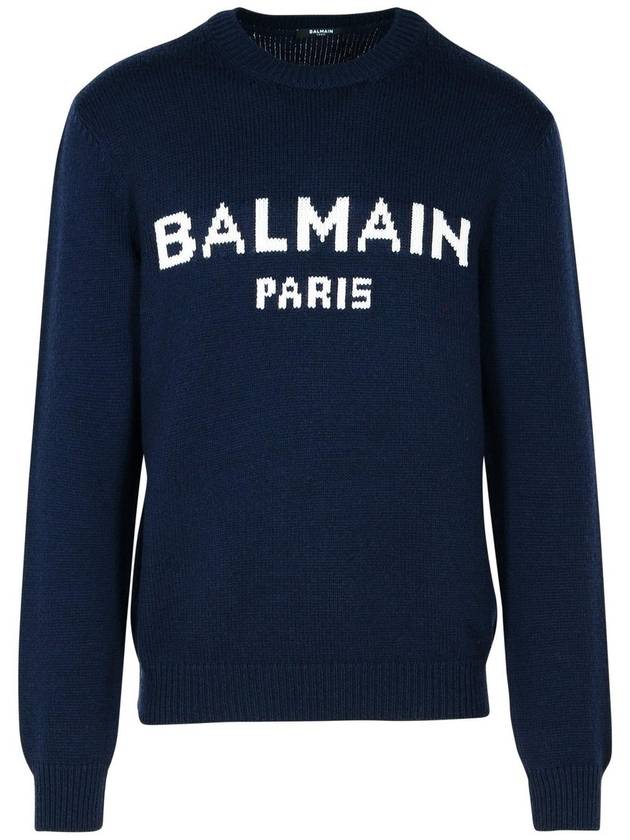 Balmain Logo Wool Sweater - BALMAIN - BALAAN 1