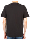 Essential Cosmos Short Sleeve T-Shirt Black - THEORY - BALAAN.