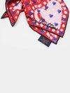 I LV U Red Square 45 Scarf M77353 - LOUIS VUITTON - BALAAN 4