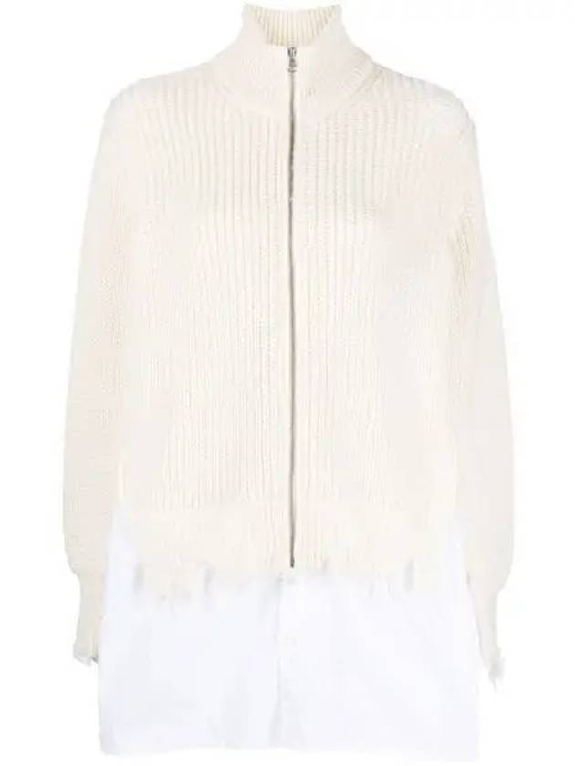 Women's Insert Camisia Cardigan Off White - MAISON MARGIELA - BALAAN 2