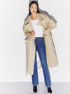 Cotton Twill Trench Coat Beige - KIMDOH - BALAAN 1