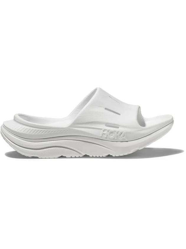 Ora Recovery Slide 3 Slippers White - HOKA ONE ONE - BALAAN 3