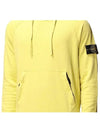 Men's Wappen Patch Sweat Hoodie Lemon - STONE ISLAND - BALAAN 5