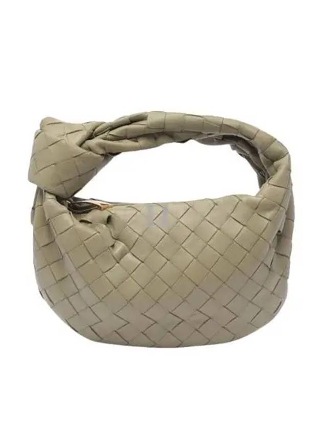 Jodie Intrecciato Small Tote Bag Travertine - BOTTEGA VENETA - BALAAN 2