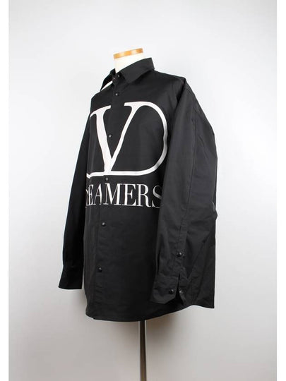 V logo shirt jacket - VALENTINO - BALAAN 2