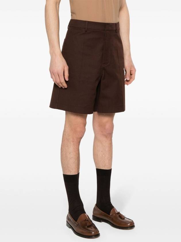 Valentino Garavani Shorts Brown - VALENTINO - BALAAN 3