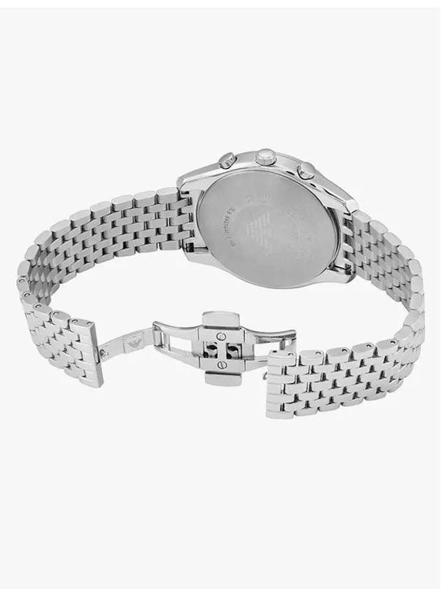 Antonio Chronograph Metal Watch Silver - EMPORIO ARMANI - BALAAN 4