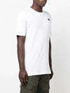 Mini Square Logo Print Short Sleeve T-Shirt White - CP COMPANY - BALAAN.