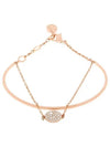 Sublima Crystal Bracelet White Rose Gold - SWAROVSKI - BALAAN 6