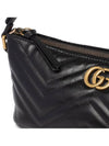 GG Marmont Shoulder Bag Black - GUCCI - BALAAN 9