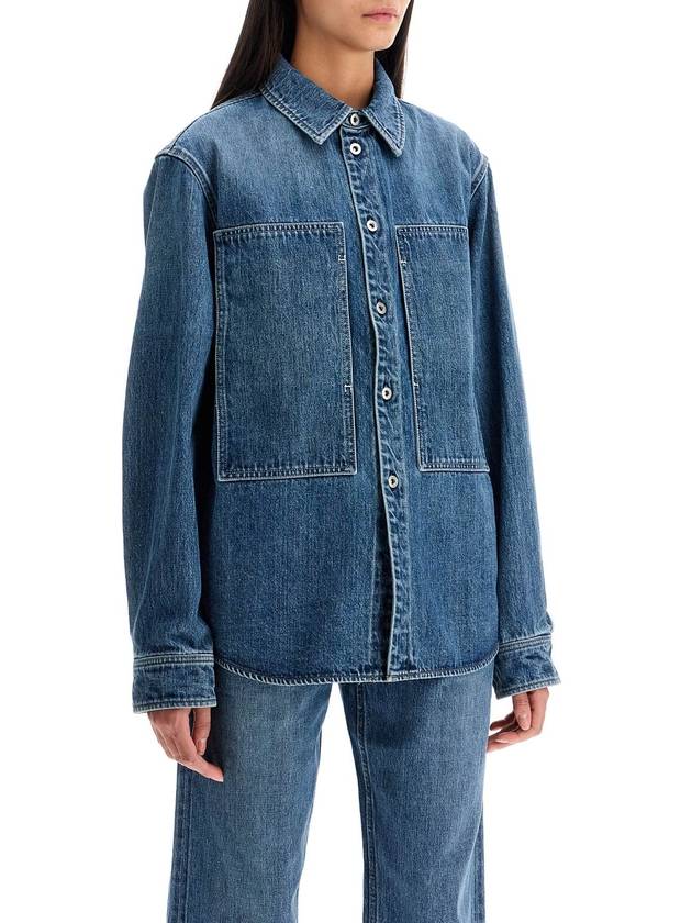 denim overshirt - JIL SANDER - BALAAN 2