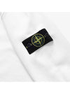 Wappen Patch Garment Dyed Sweatshirt White - STONE ISLAND - BALAAN 4