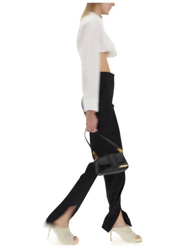 Le Pantalon Tibau Straight Pants Black - JACQUEMUS - BALAAN 4