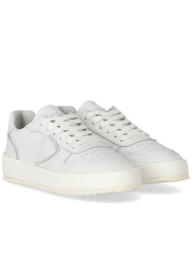 Nice Low Top Sneakers White - PHILIPPE MODEL - BALAAN 3