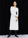 MINIMAL MAXI DRESS WHITE - KIMDOH - BALAAN 4