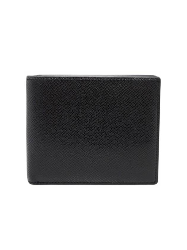 M62045 Black Taiga Leather Amerigo Wallet Bicycle - LOUIS VUITTON - BALAAN 1