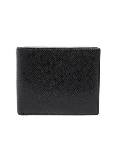 M62045 Black Taiga Leather Amerigo Wallet Bicycle - LOUIS VUITTON - BALAAN 1