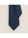 7CM BOUCLE H Tie Navy H339358T 02 - HERMES - BALAAN 2