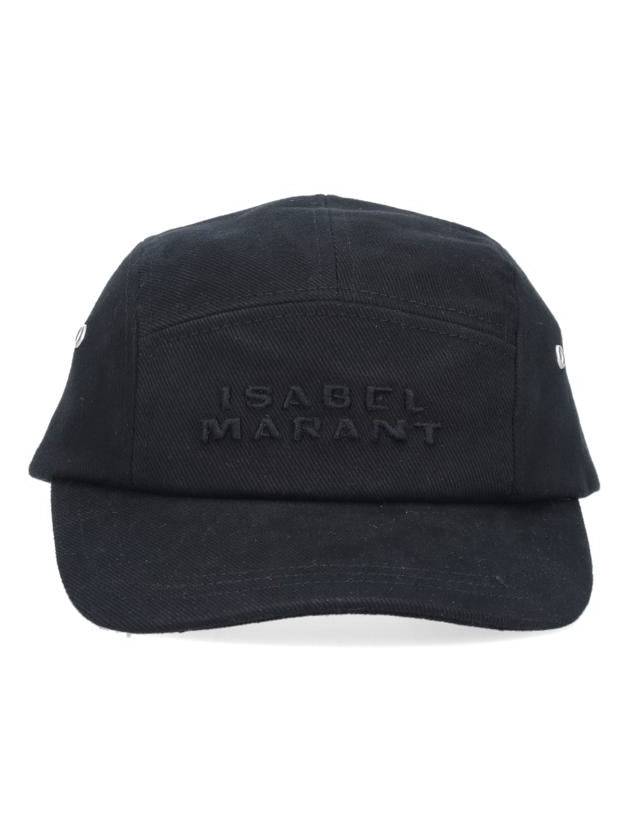 Tedji Ball Cap Black - ISABEL MARANT - BALAAN 2