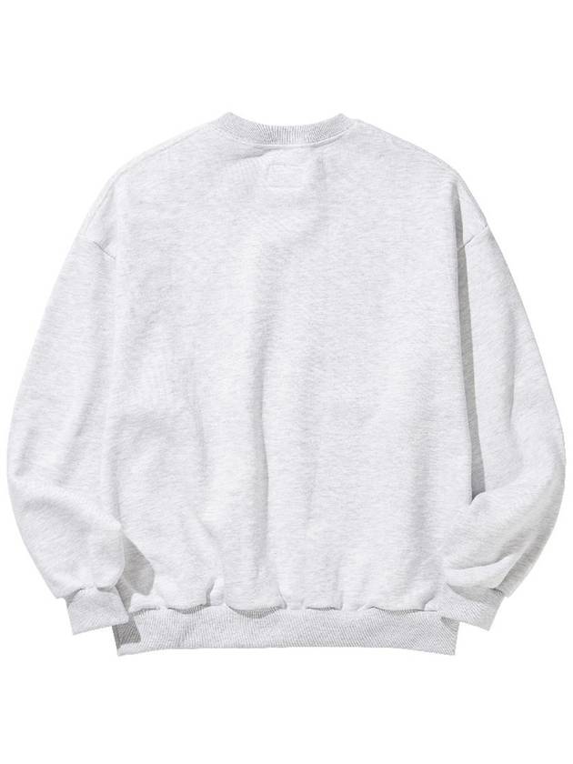 LF Logo Crewneck Sweatshirt Grey - LIBERE - BALAAN 3