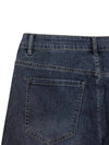 Men's slim fit thin spandex casual daily jeans AJN165 - IKALOOOK - BALAAN 5