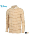 Logo Pattern PK Long Sleeve Collar T-Shirt DN1MTS006 - DISNEY GOLF - BALAAN 1