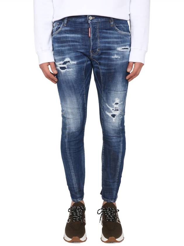 Tidy Biker Jeans Blue - DSQUARED2 - BALAAN 2