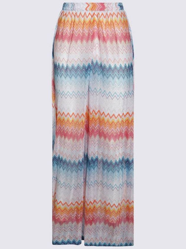 Missoni Multicolor Viscose Pants - MISSONI - BALAAN 1