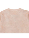 Panarea Henley Jumper Cotton Linen Knit Top Light Coral - LORO PIANA - BALAAN 7