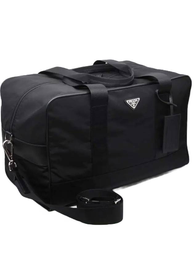 Tesuto Boston Luggage Bag Black - PRADA - BALAAN 1