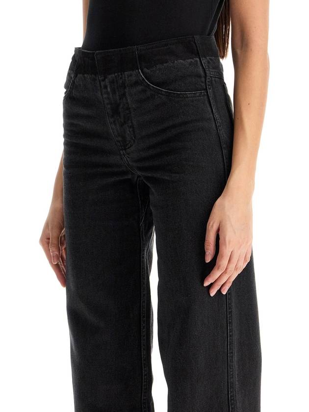 low-waisted deconstructed jeans - CHRISTOPHER ESBER - BALAAN 4