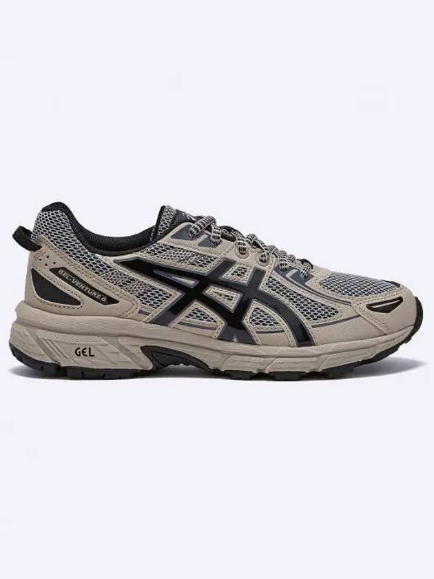 Gel Venture 6 Feather Low Top Sneakers Black Grey - ASICS - BALAAN 2