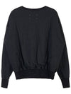 Bird Patch Cotton Sweatshirt Black - MAISON MARGIELA - BALAAN 3