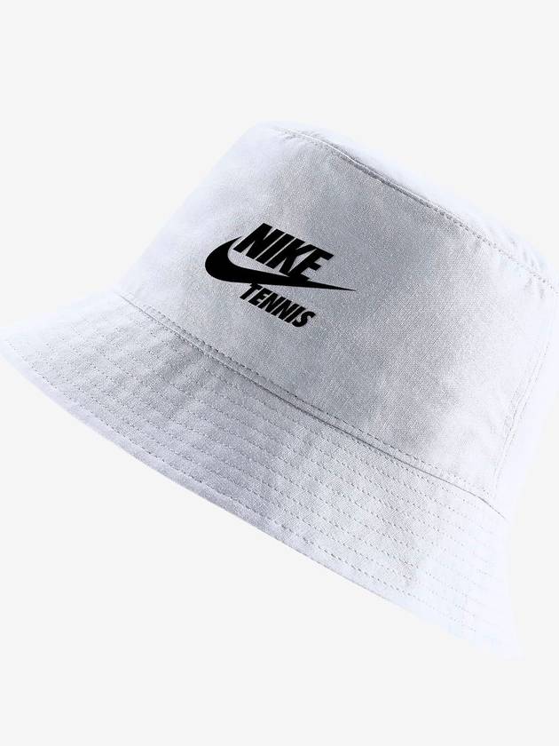 Swoosh Bucket Hat White - NIKE - BALAAN 1