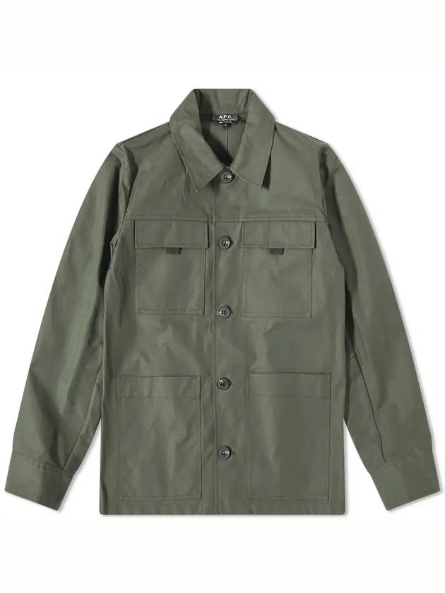 Robin Multi-Pocket Jacket Green - A.P.C. - BALAAN 3