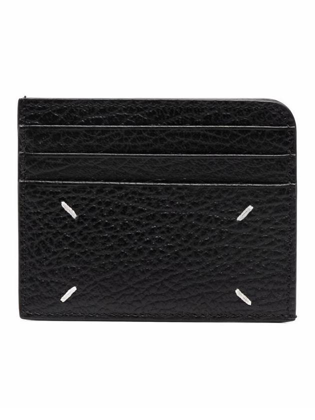 Stitch Card Wallet Black - MAISON MARGIELA - BALAAN 2