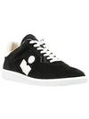 Bryce Suede Low Top Sneakers Black - ISABEL MARANT - BALAAN 2