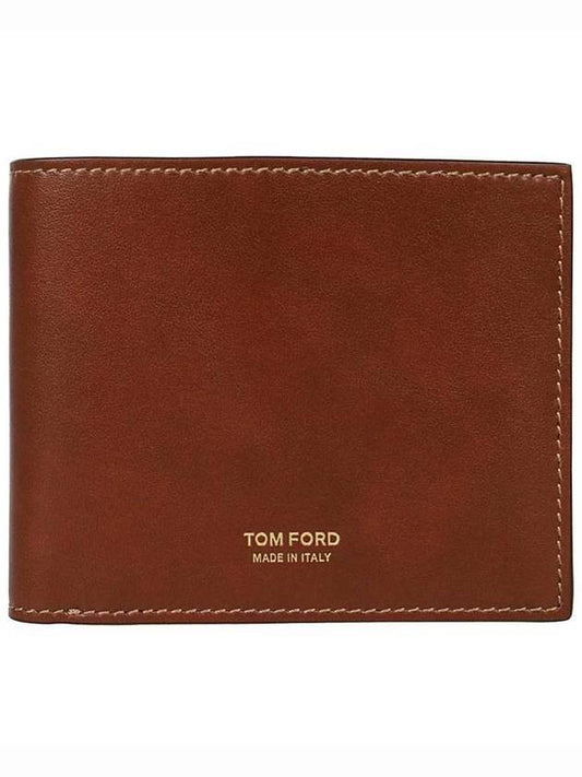 Men s Bifold Half Wallet Caramel - TOM FORD - BALAAN 1