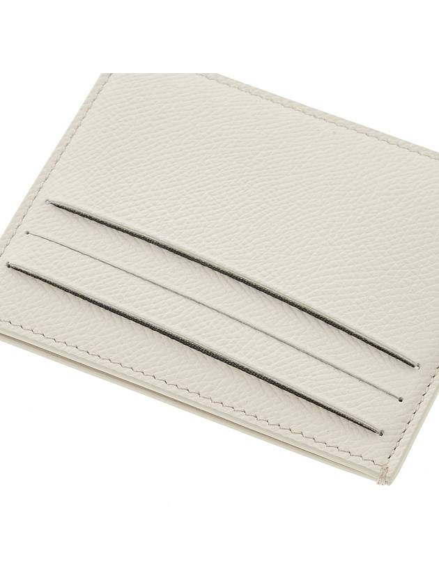 Stitch Diagonal Card Wallet Light Grey - MAISON MARGIELA - BALAAN 8