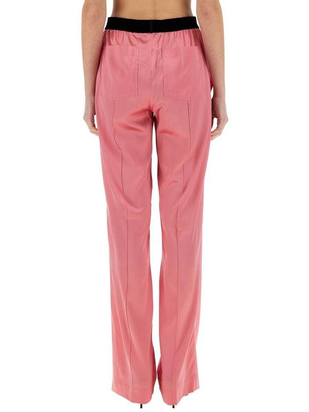 Silk Straight Pants PAW397FAX881 - TOM FORD - BALAAN 4