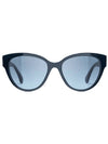 Eyewear Butterfly Acetate Sunglasses Blue - CHANEL - BALAAN 1