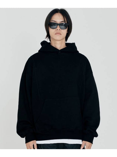 Invader cut line black hoodie - GRAN TURISMO - BALAAN 2