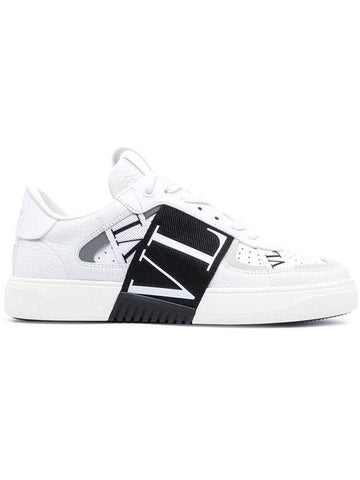 Women's VL7N Strap Low Top Sneakers White - VALENTINO - BALAAN 1