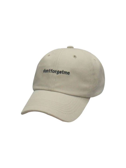 Big Ball Cap Ivory - DONTFORGETME - BALAAN 2