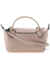 Le Pliage Logo Leather Tote Bag Nude - LONGCHAMP - BALAAN 4